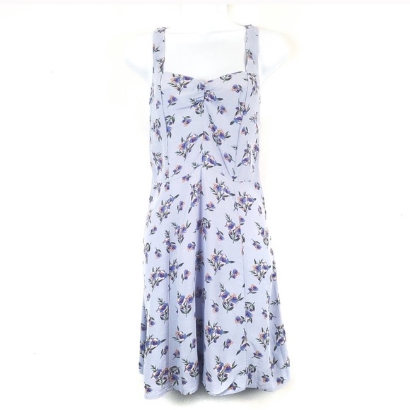 Topshop Lilac Floral Sundress - Picture 3 of 7